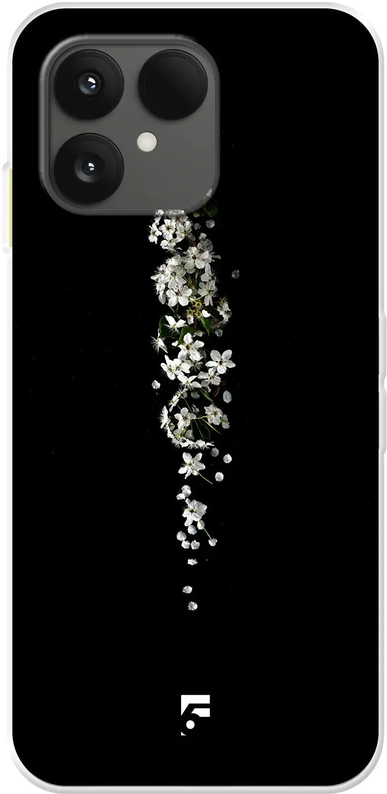 White flowers in the dark 6