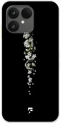 White flowers in the dark 6