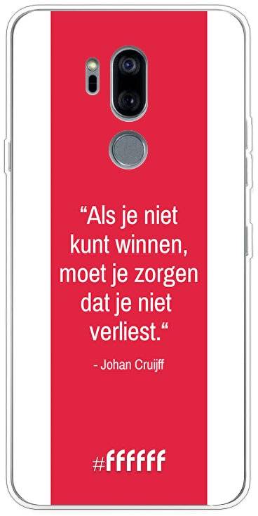 AFC Ajax Quote Johan Cruijff G7 ThinQ