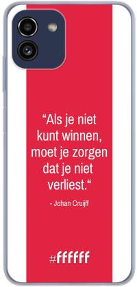 AFC Ajax Quote Johan Cruijff Galaxy A03