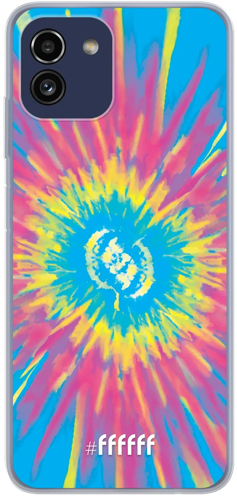 Flower Tie Dye Galaxy A03