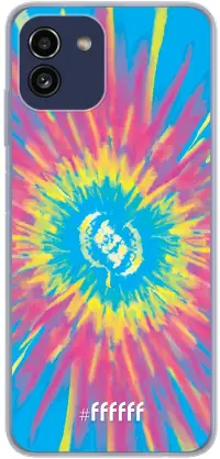 Flower Tie Dye Galaxy A03