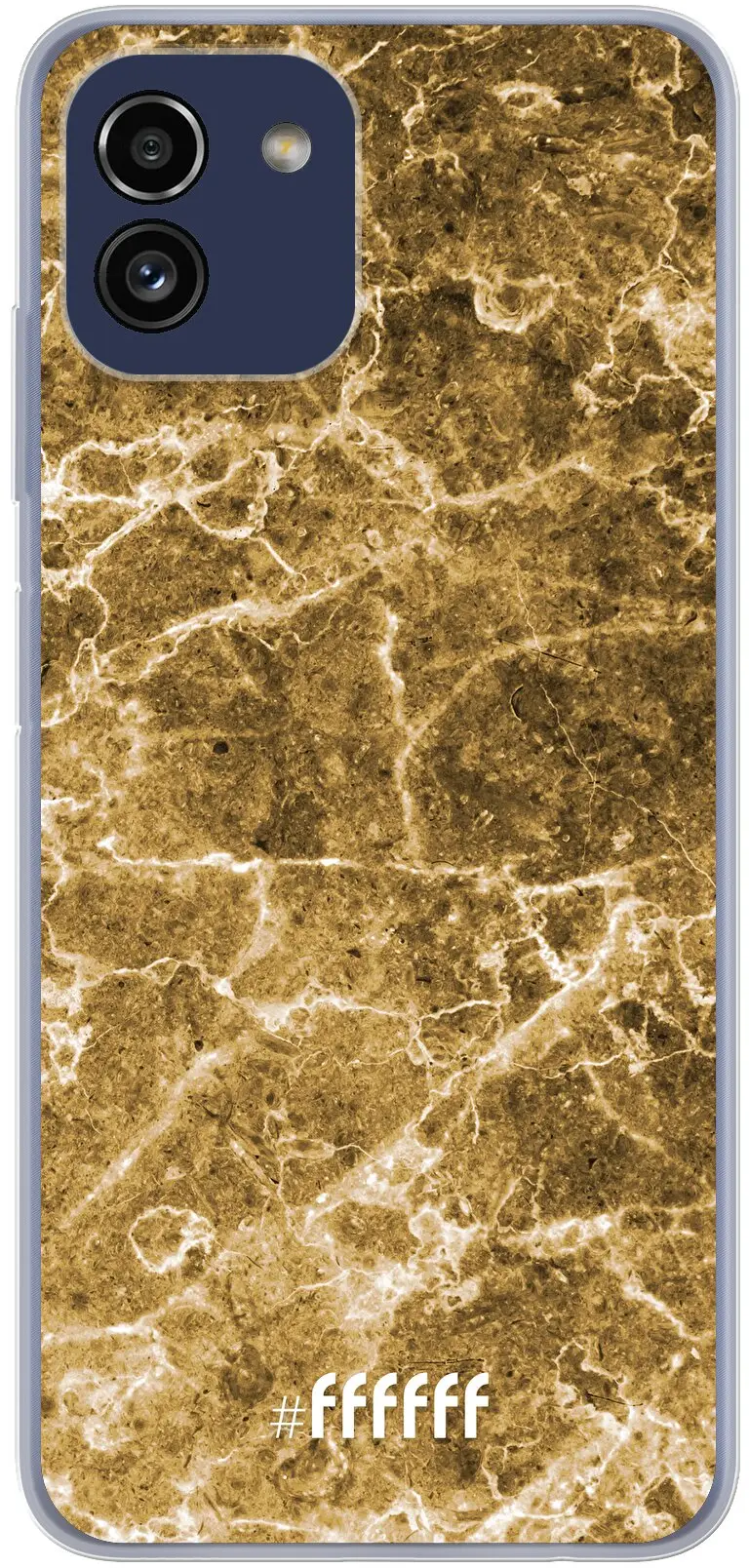 Gold Marble Galaxy A03