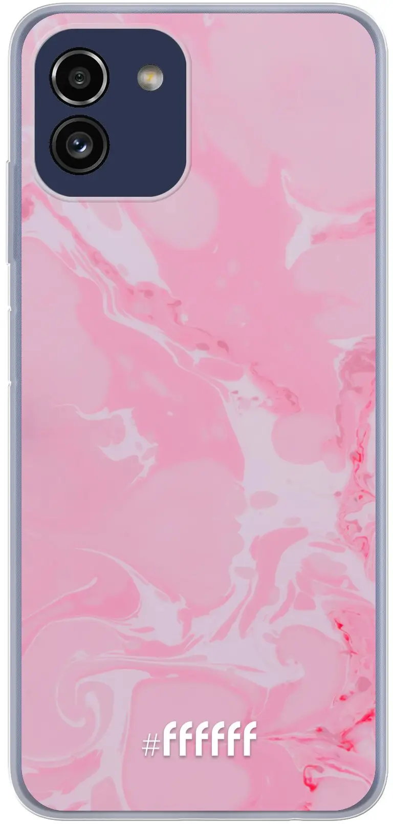 Pink Sync Galaxy A03