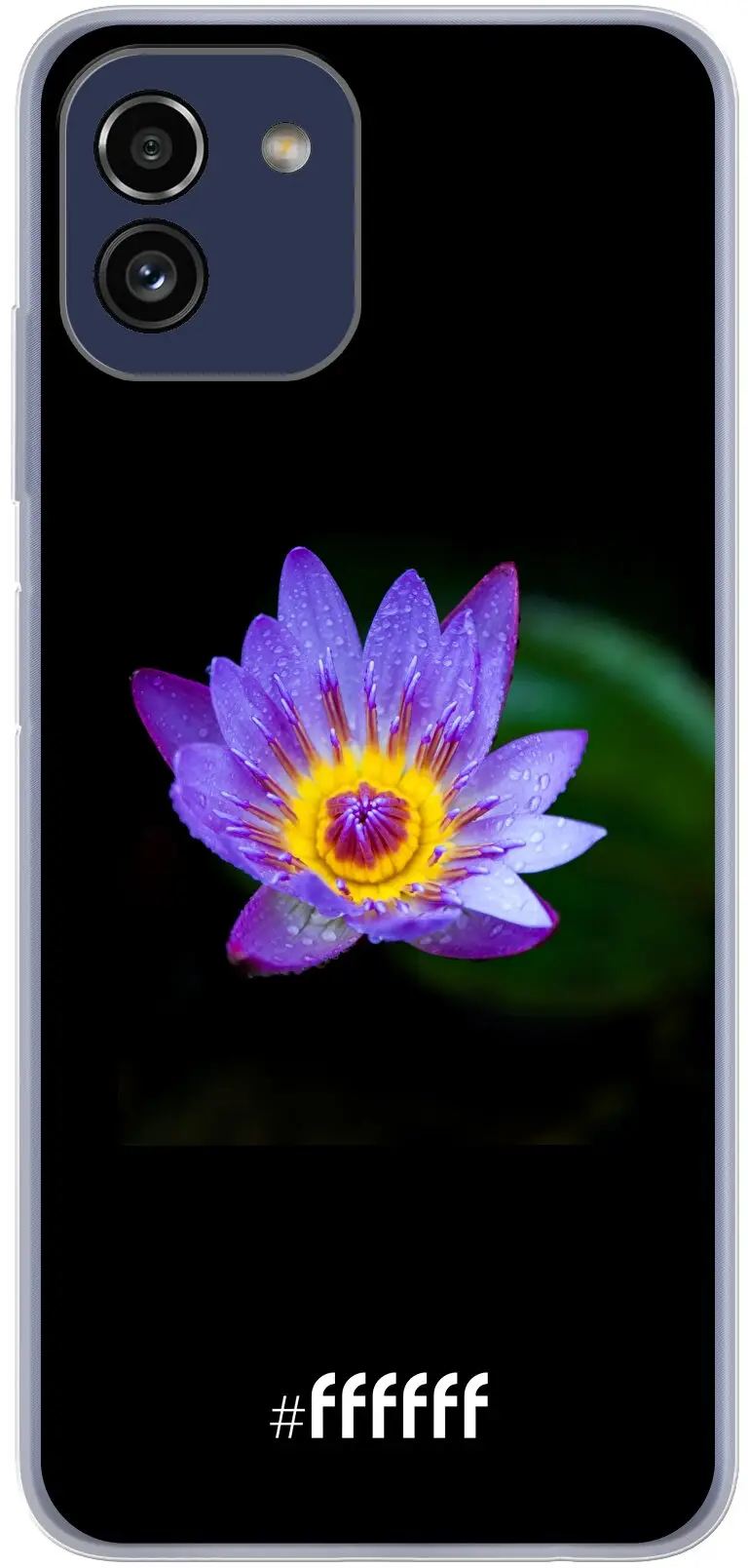 Purple Flower in the Dark Galaxy A03