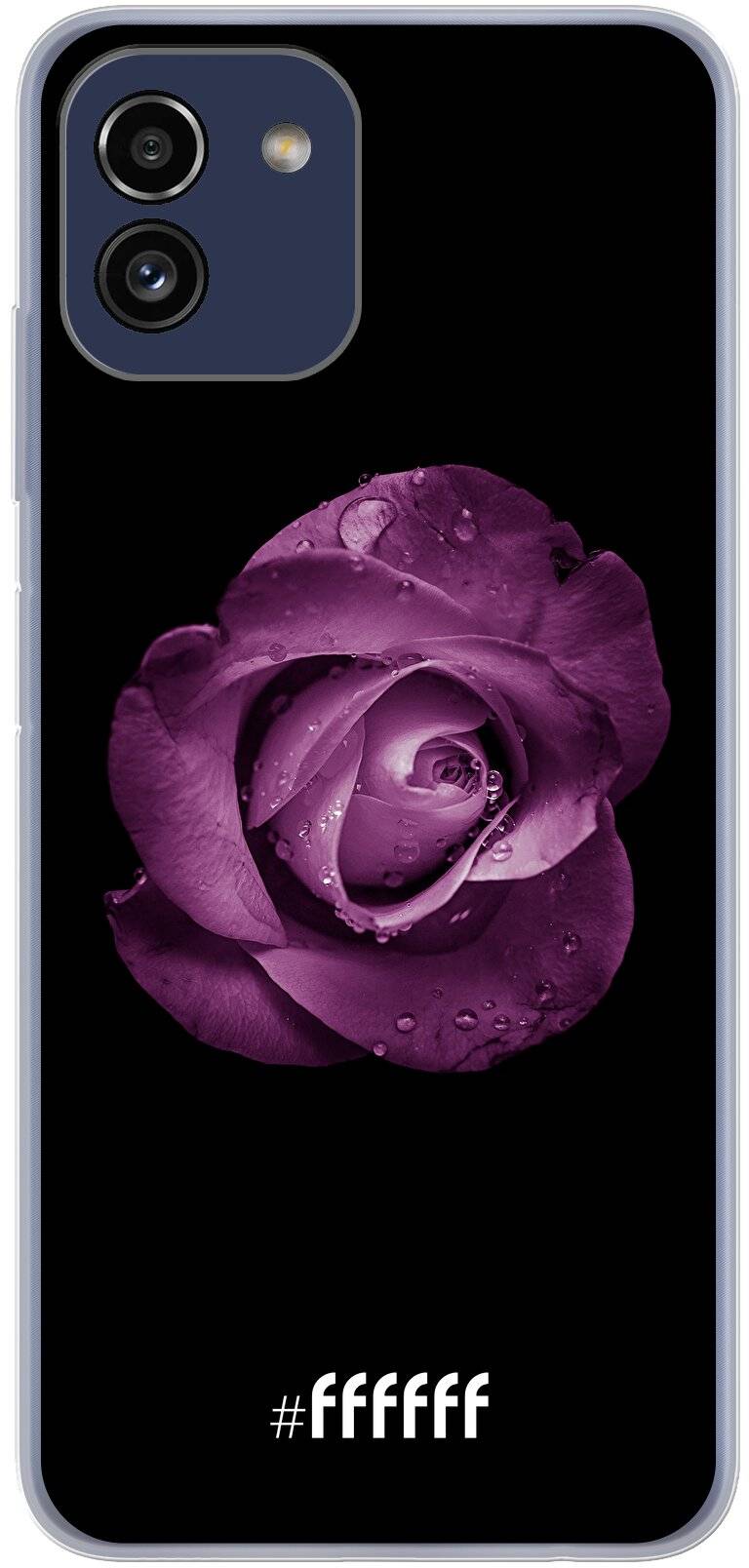 Purple Rose Galaxy A03