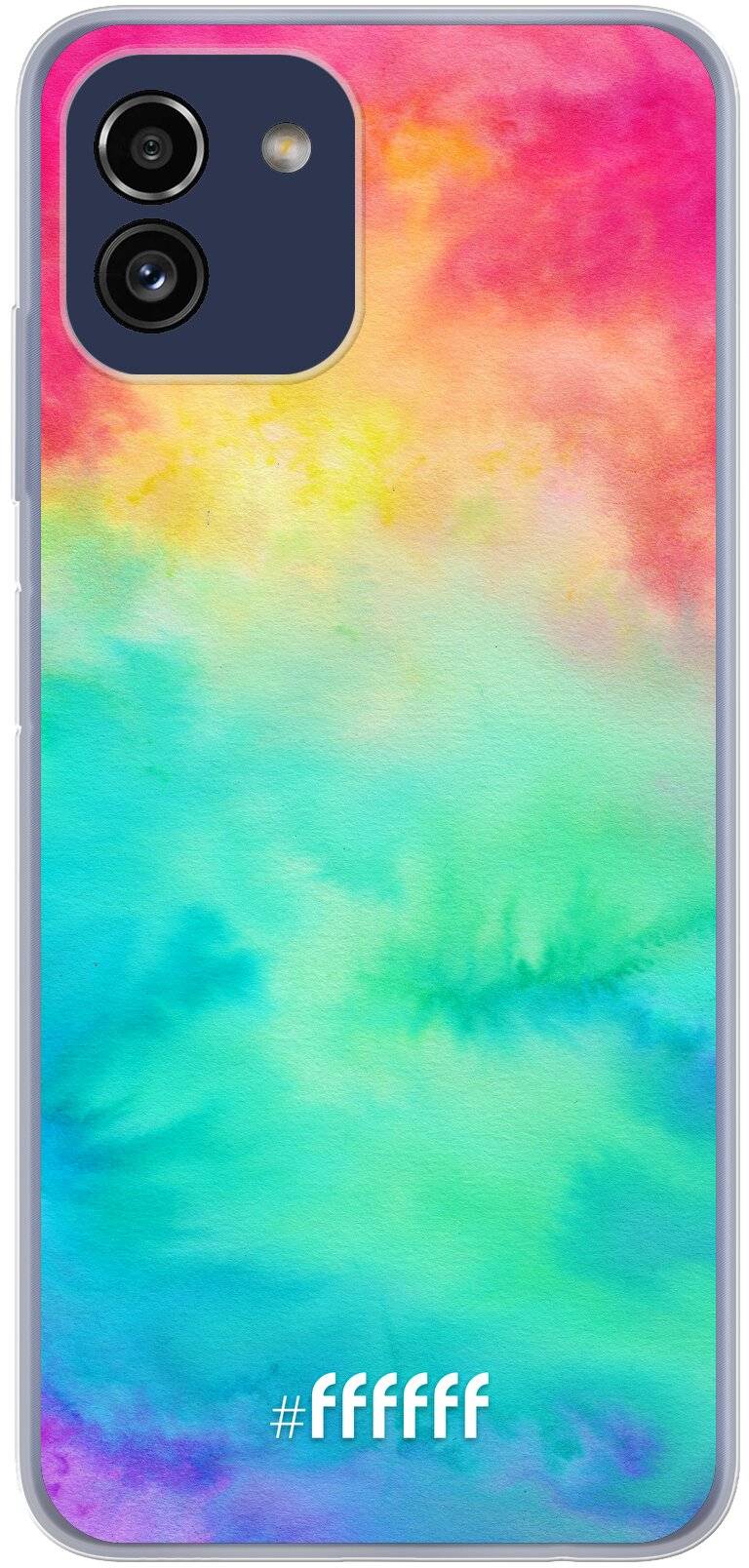 Rainbow Tie Dye Galaxy A03