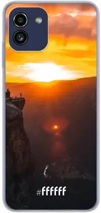 Rock Formation Sunset Galaxy A03