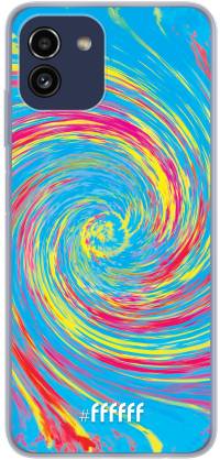 Swirl Tie Dye Galaxy A03