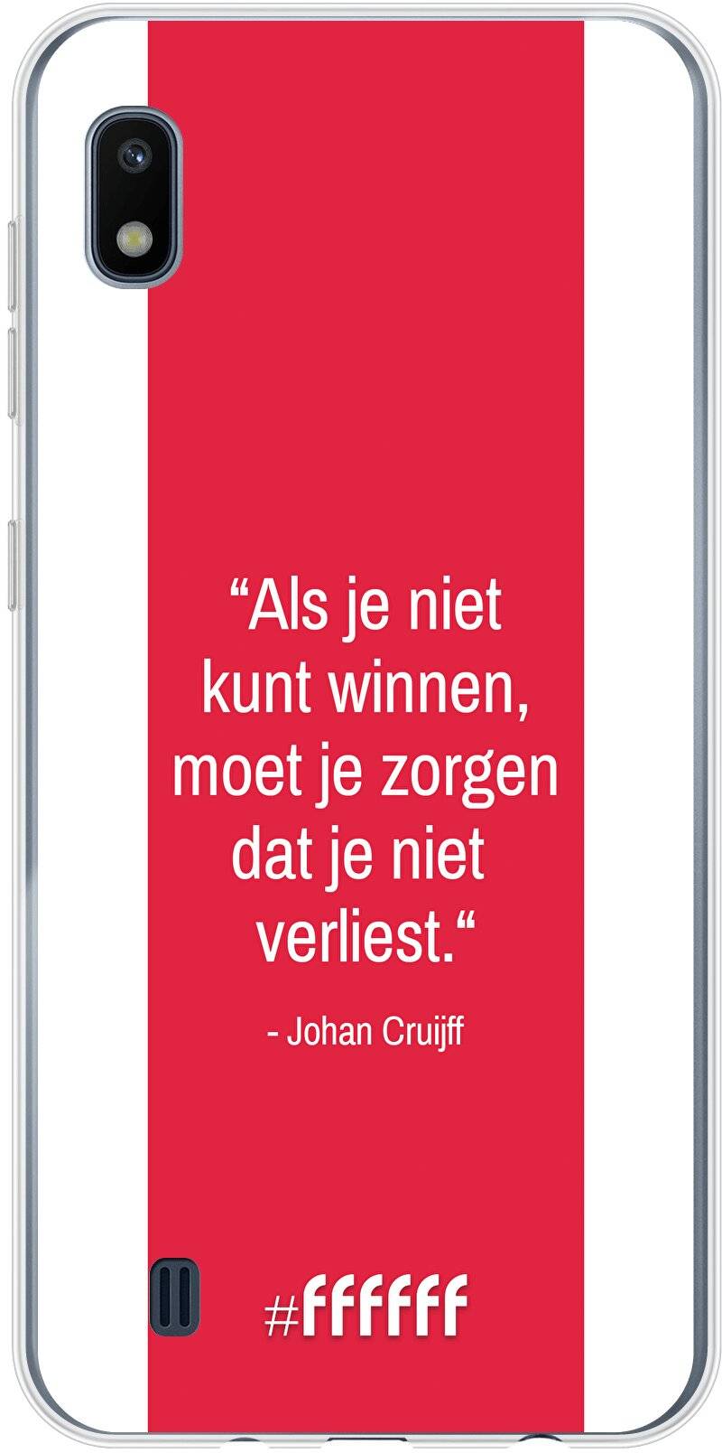 AFC Ajax Quote Johan Cruijff Galaxy A10