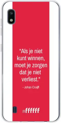 AFC Ajax Quote Johan Cruijff Galaxy A10