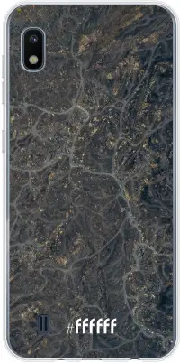 Golden Glitter Marble Galaxy A10