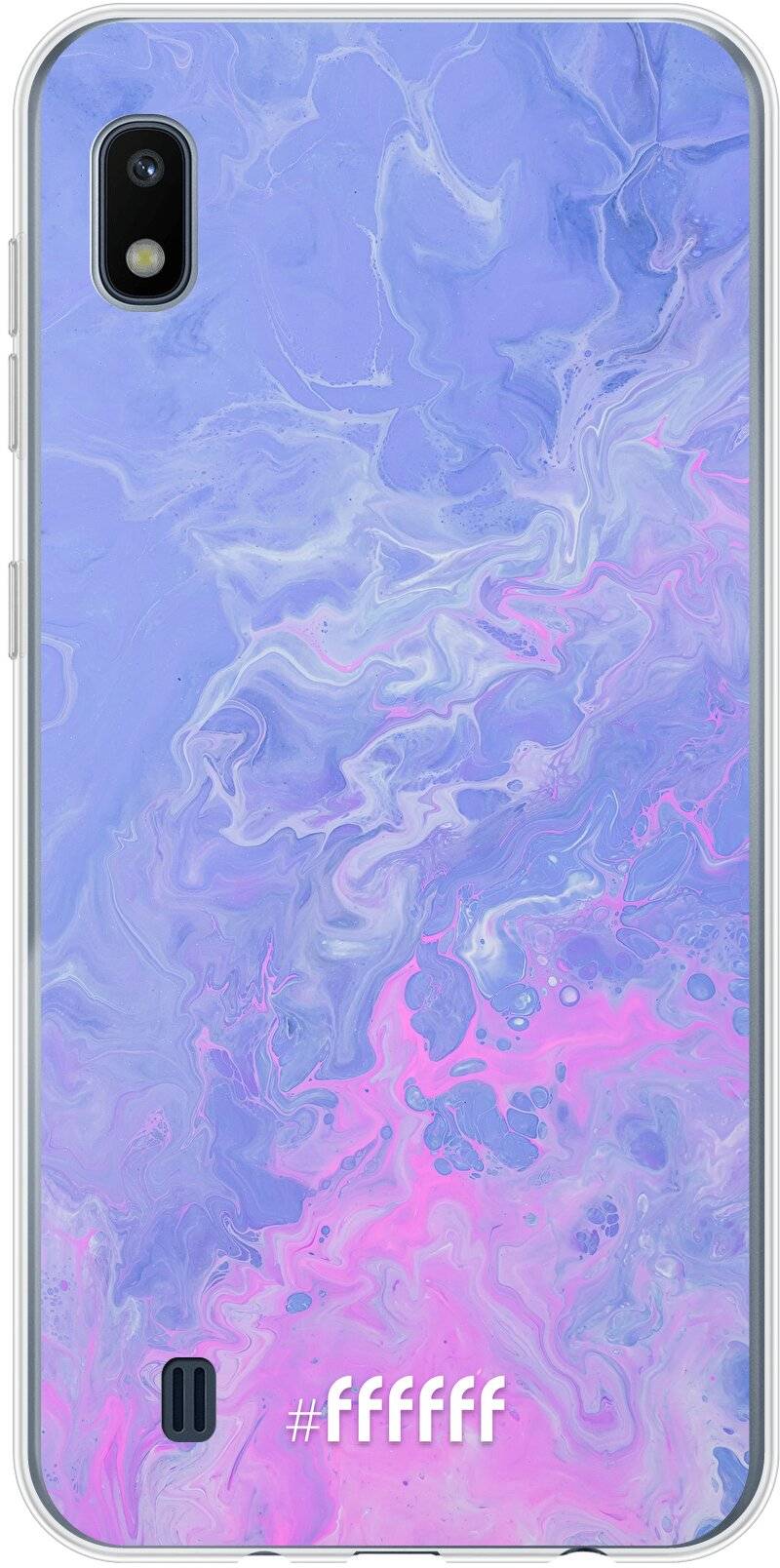 Purple and Pink Water Galaxy A10