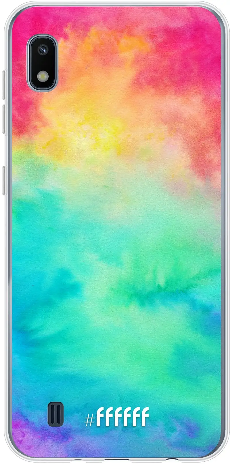 Rainbow Tie Dye Galaxy A10