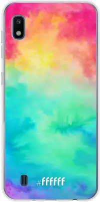 Rainbow Tie Dye Galaxy A10