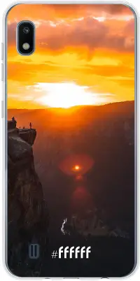 Rock Formation Sunset Galaxy A10