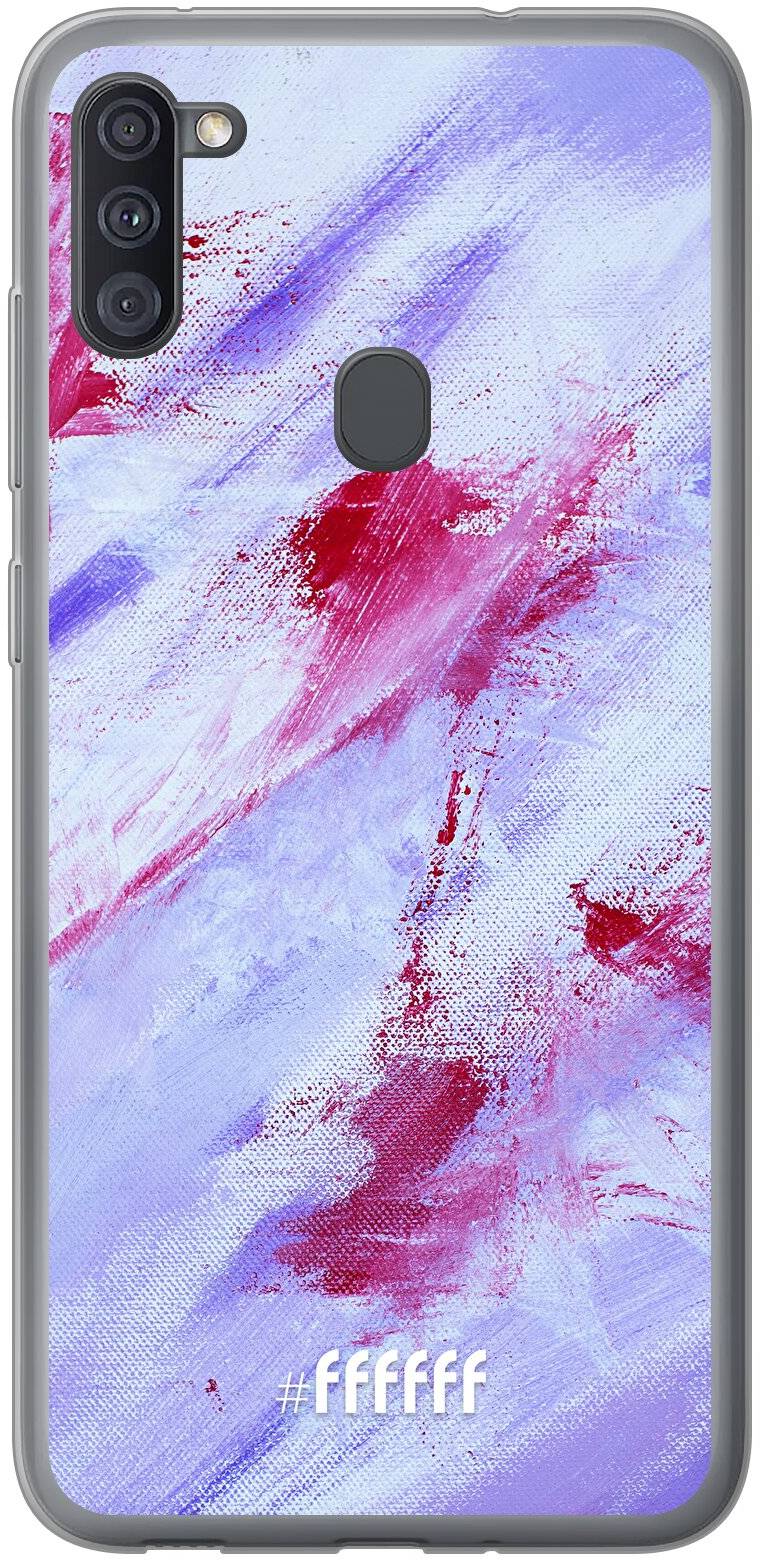 Abstract Pinks Galaxy A11