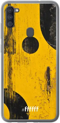 Black And Yellow Galaxy A11