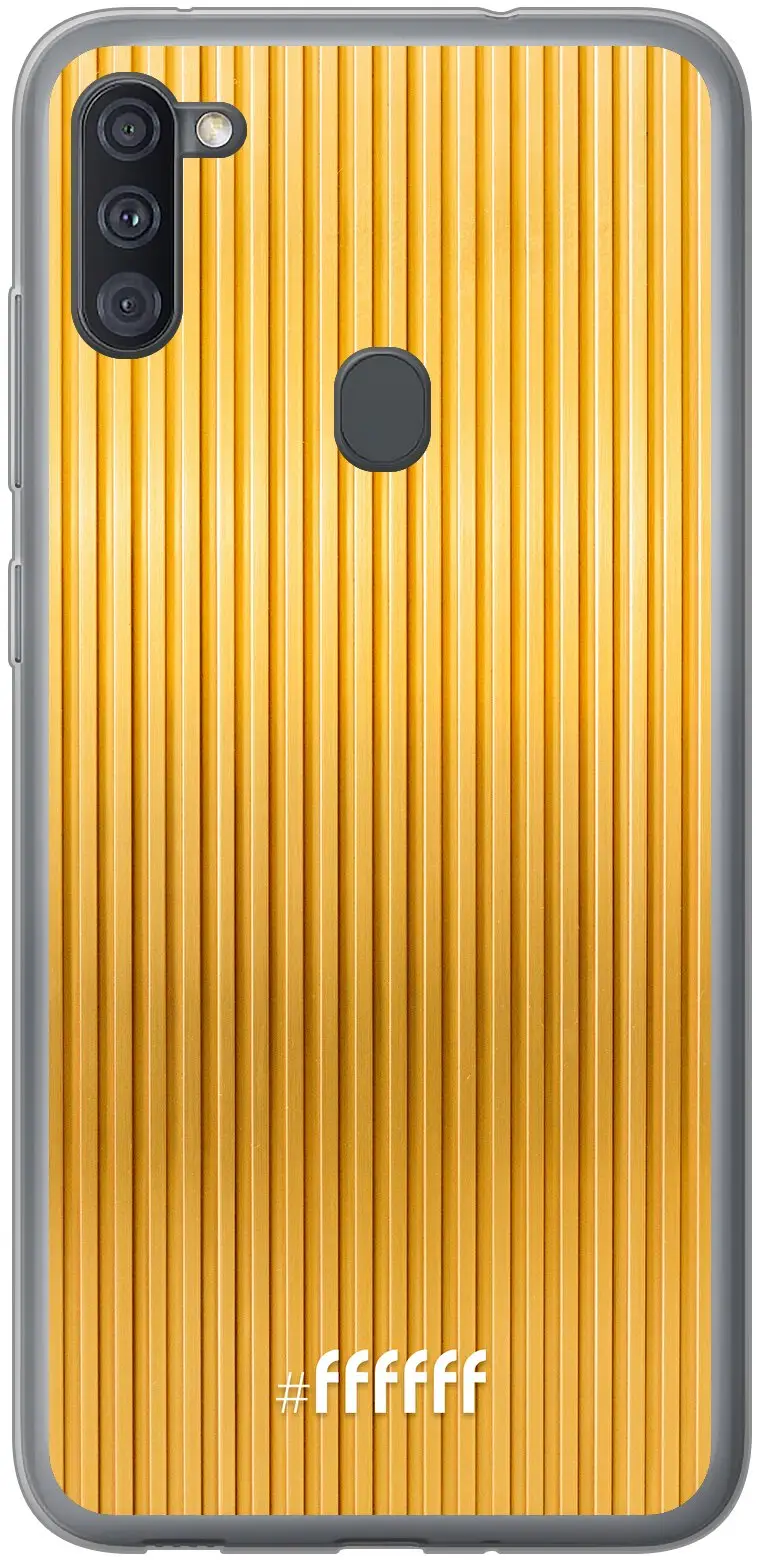 Bold Gold Galaxy A11