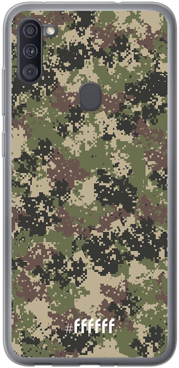 Digital Camouflage Galaxy A11