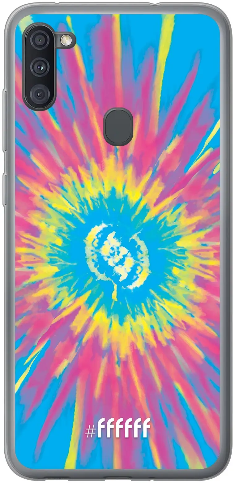 Flower Tie Dye Galaxy A11