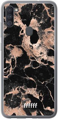 Rose Gold Marble Galaxy A11