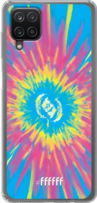 Flower Tie Dye Galaxy A12