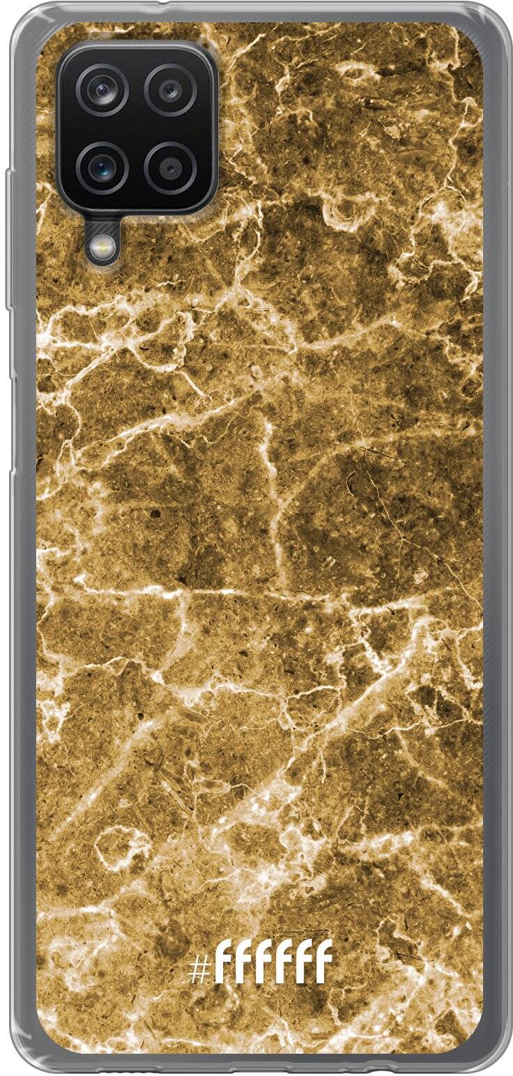 Gold Marble Galaxy A12