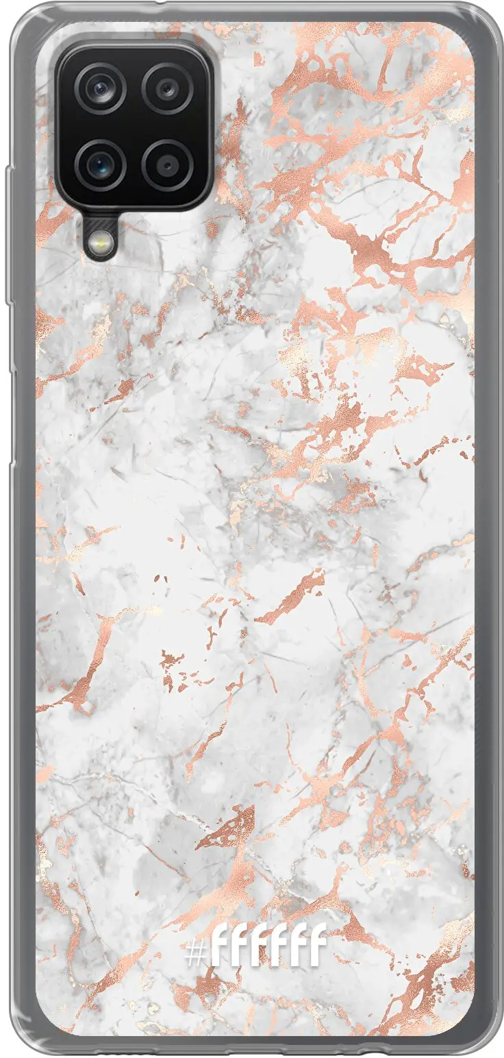 Peachy Marble Galaxy A12