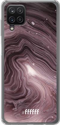 Purple Marble Galaxy A12
