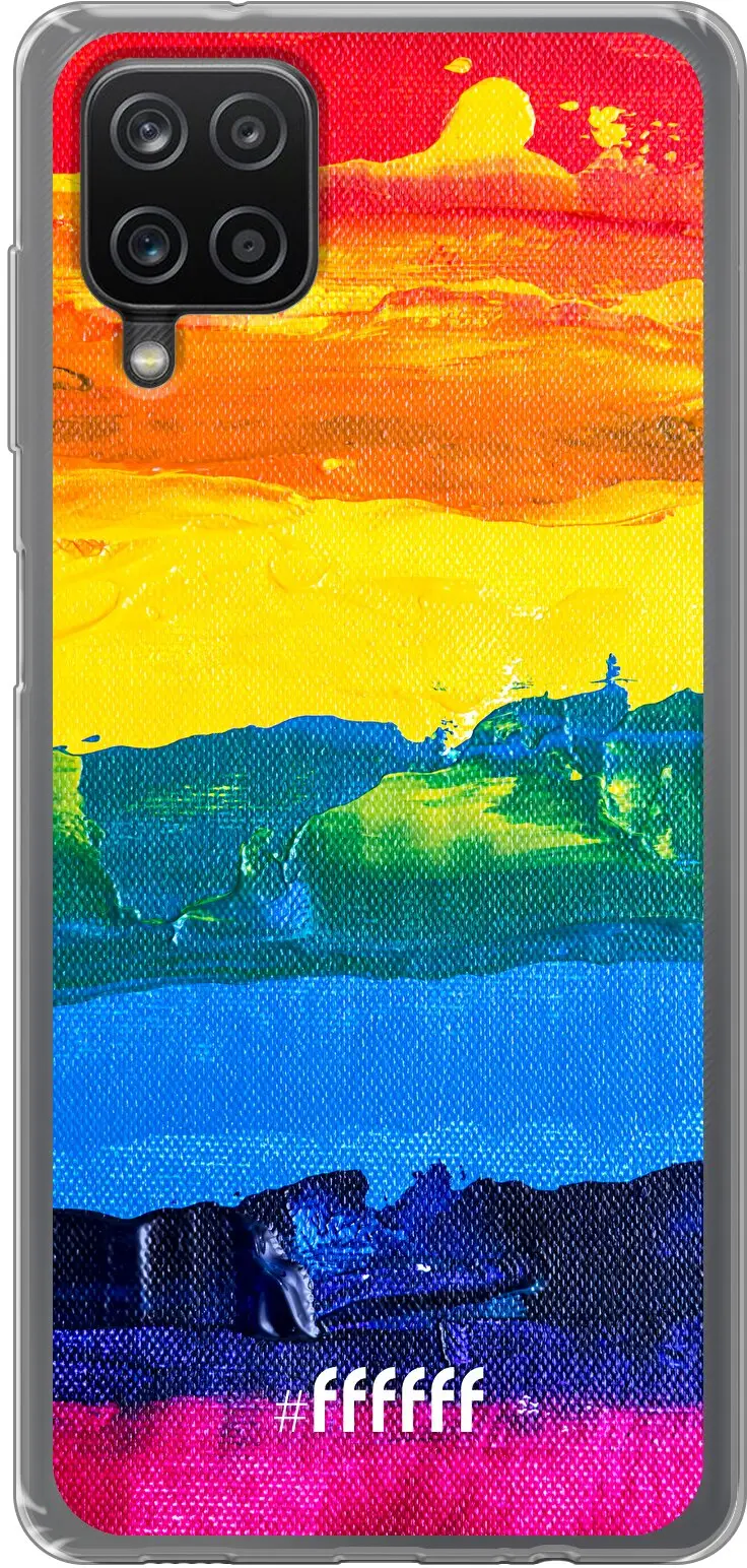 Rainbow Canvas Galaxy A12