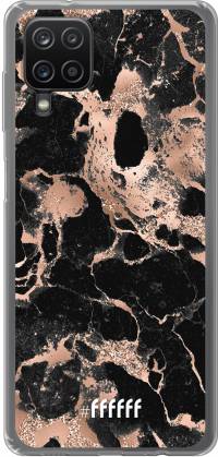 Rose Gold Marble Galaxy A12