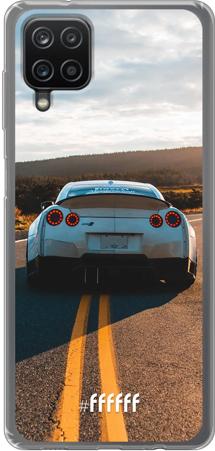 Silver Sports Car Galaxy A12