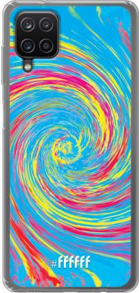 Swirl Tie Dye Galaxy A12