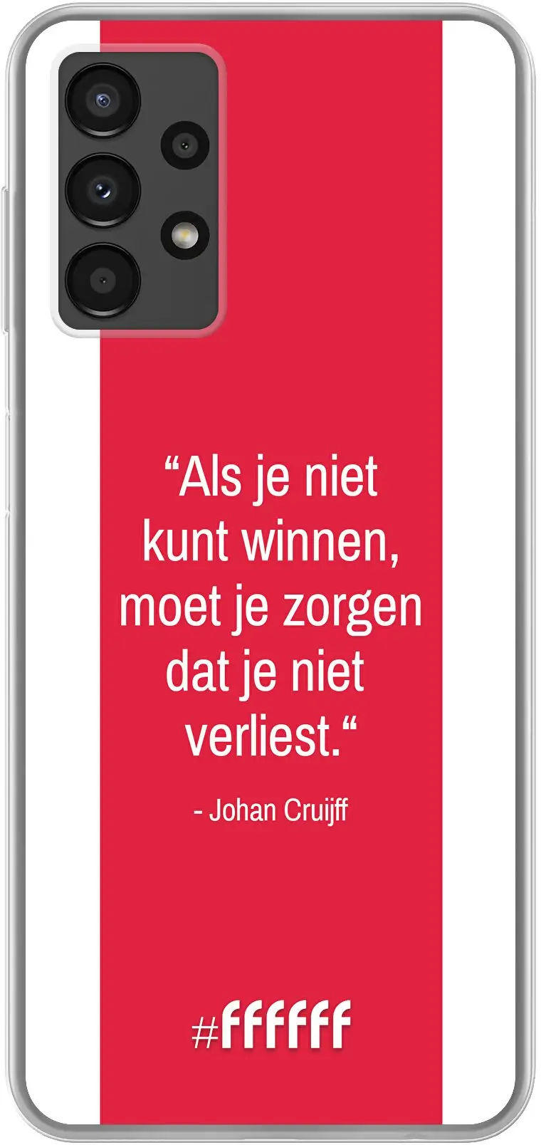 AFC Ajax Quote Johan Cruijff Galaxy A13 4G