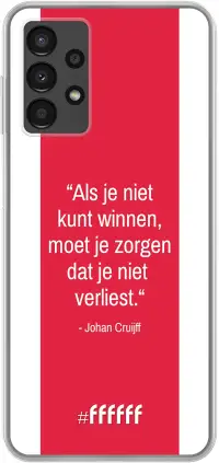 AFC Ajax Quote Johan Cruijff Galaxy A13 4G