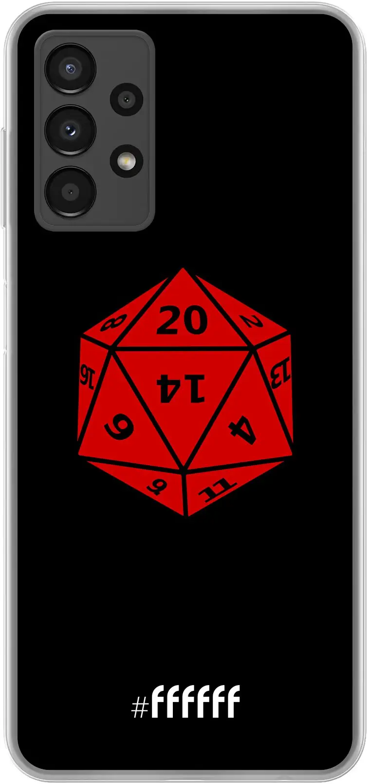 D20 - Black Galaxy A13 4G