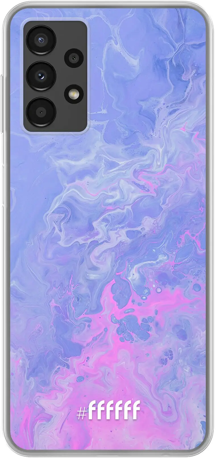 Purple and Pink Water Galaxy A13 4G