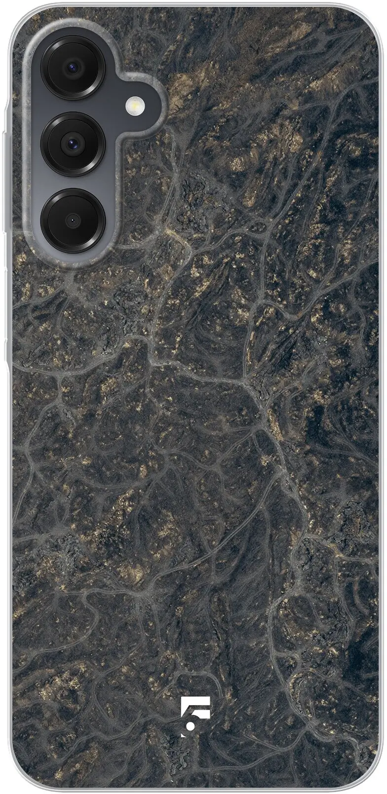 Golden Glitter Marble Galaxy A16