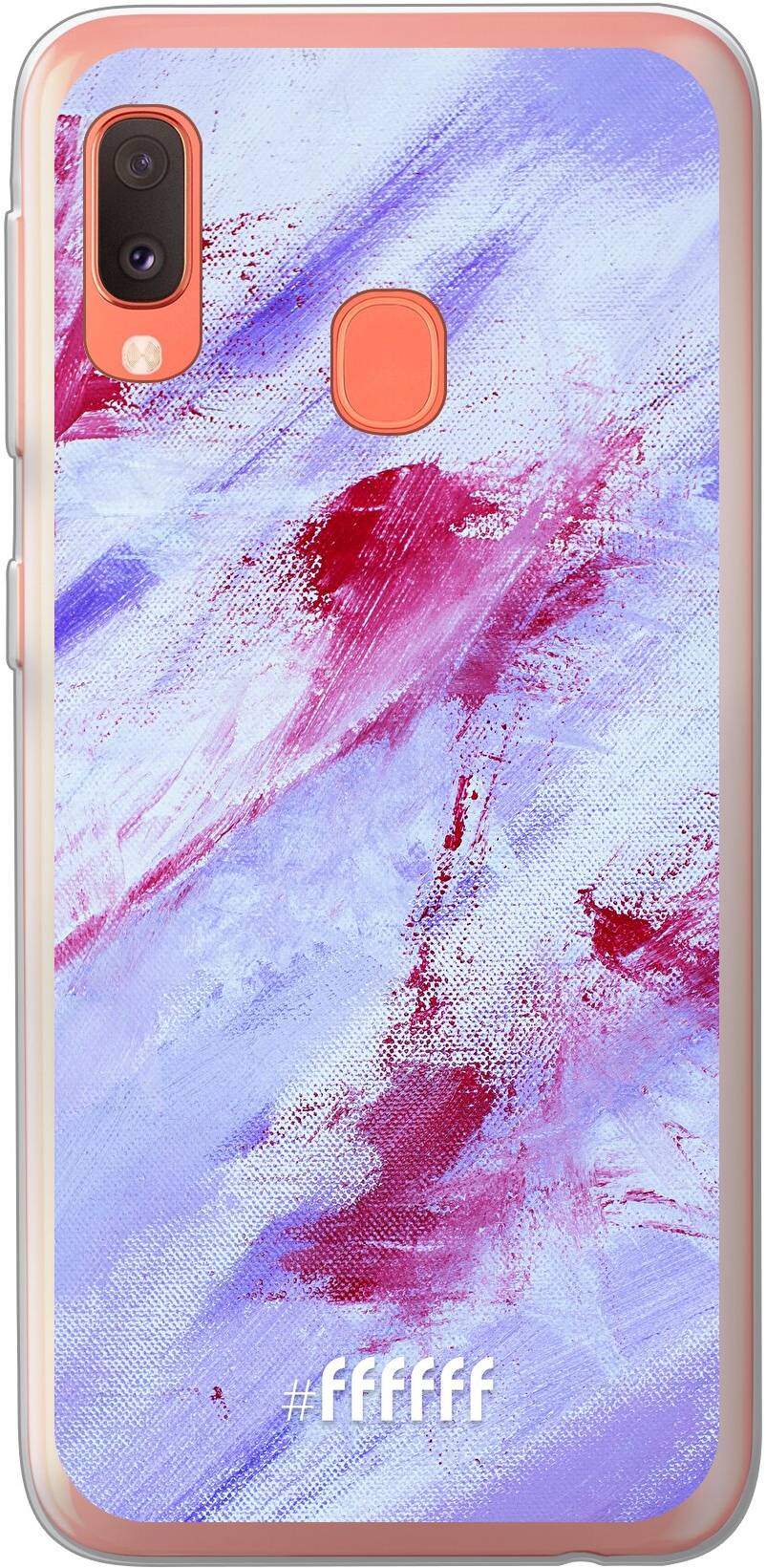 Abstract Pinks Galaxy A20e