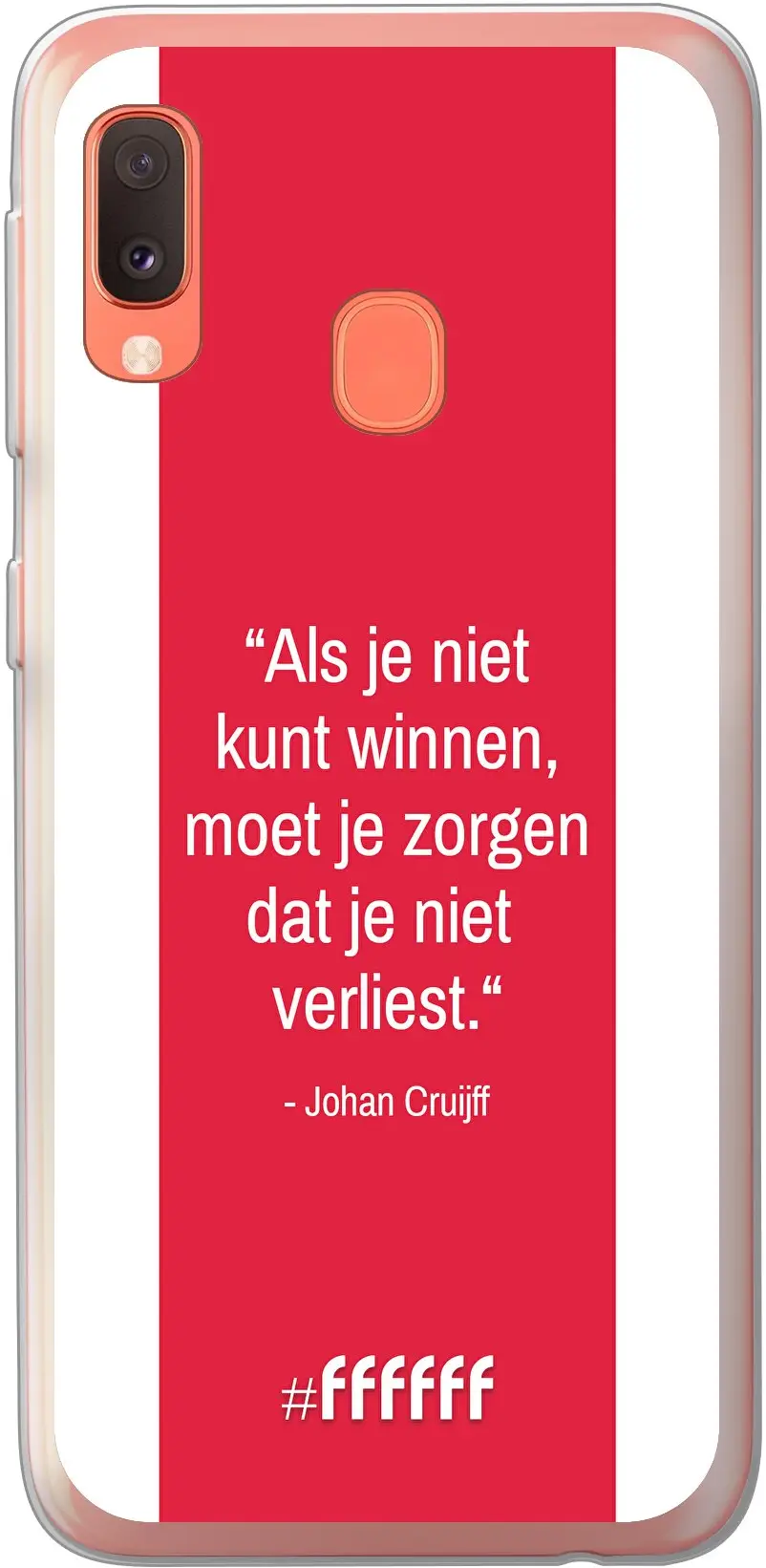 AFC Ajax Quote Johan Cruijff Galaxy A20e