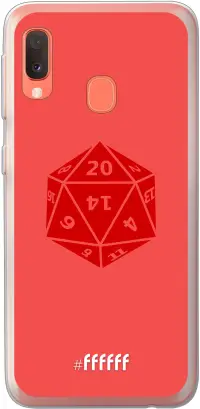 D20 - Red Galaxy A20e