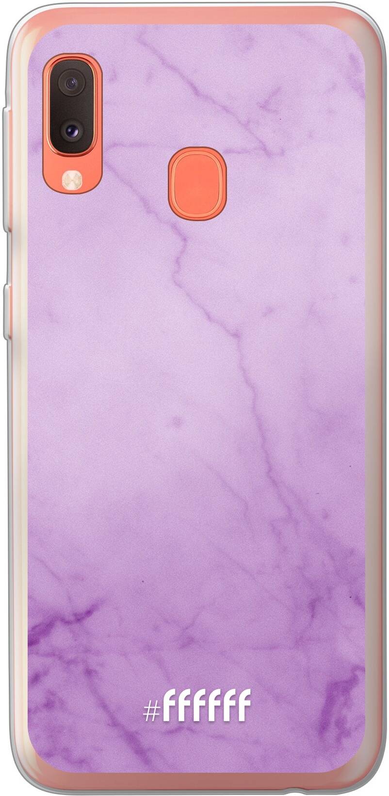 Lilac Marble Galaxy A20e