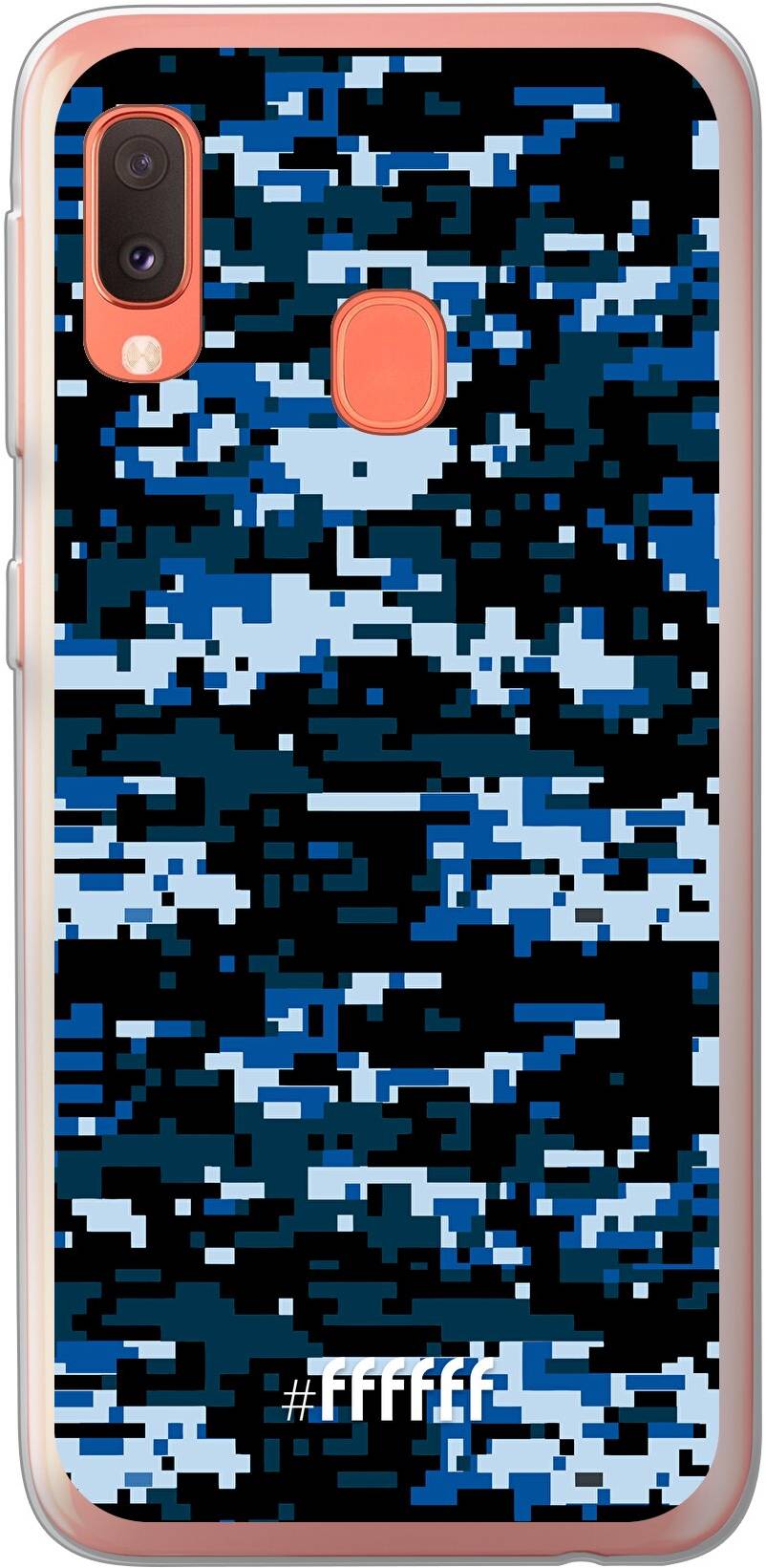 Navy Camouflage Galaxy A20e