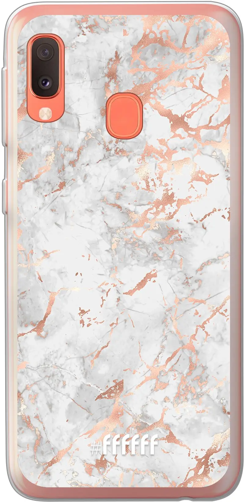 Peachy Marble Galaxy A20e