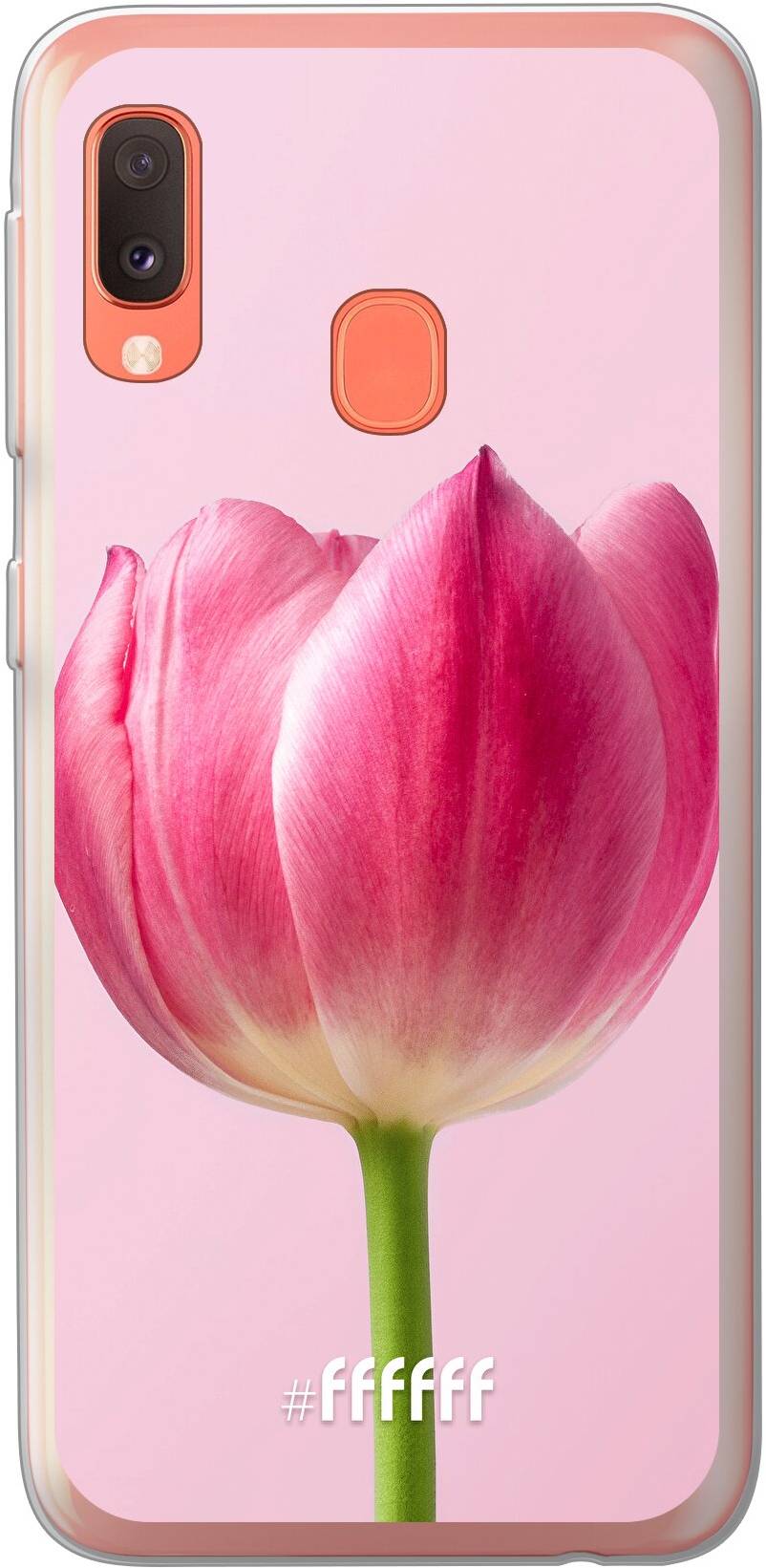 Pink Tulip Galaxy A20e