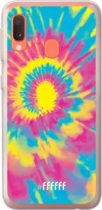 Psychedelic Tie Dye Galaxy A20e