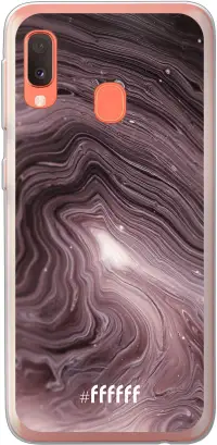 Purple Marble Galaxy A20e