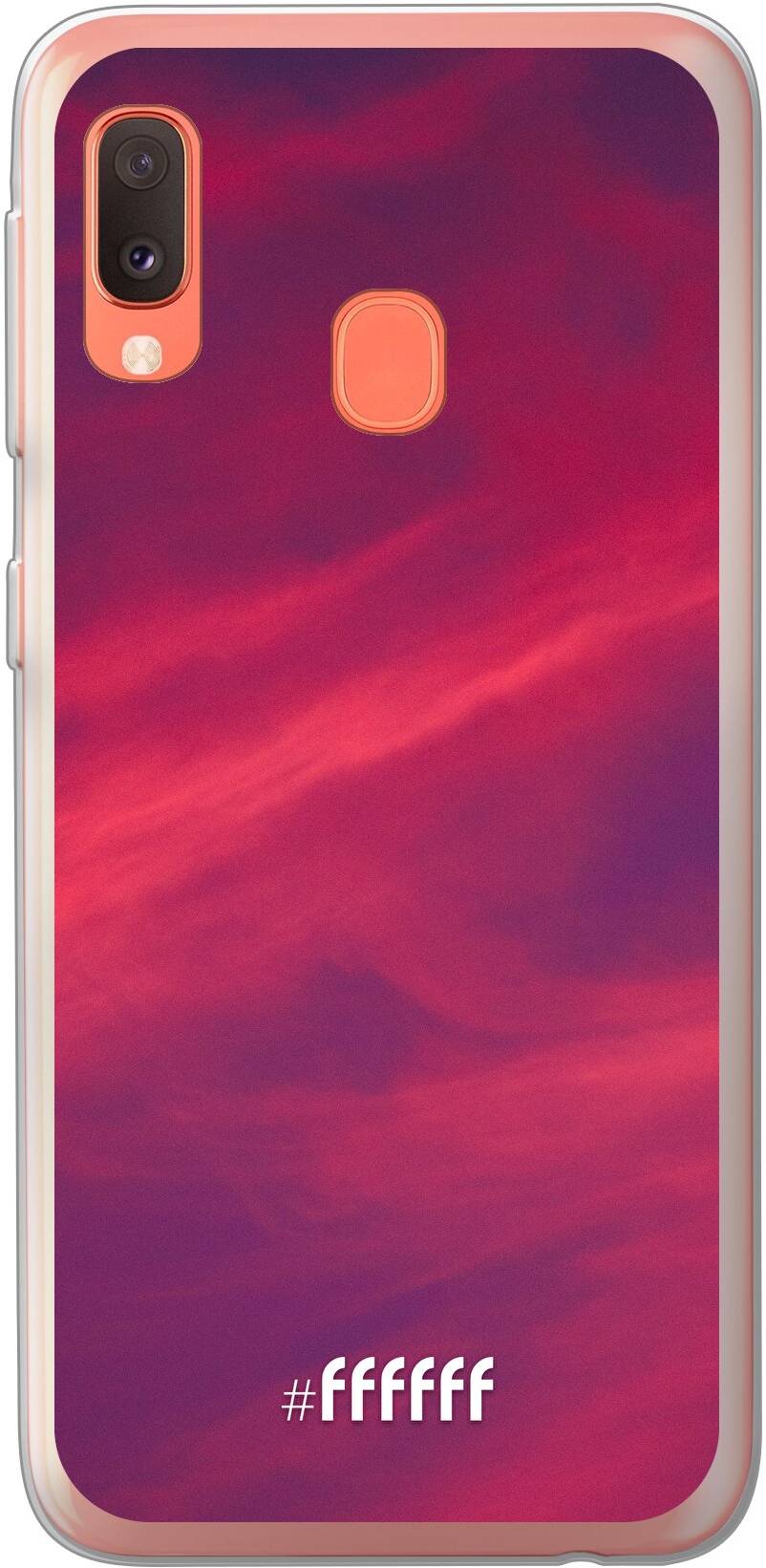 Red Skyline Galaxy A20e