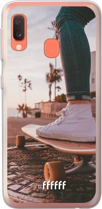 Skateboarding Galaxy A20e